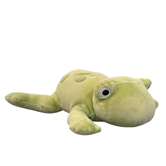 Vintage Gymboree Frog Ribbit Plush Baby Toy 2004 Stuffed Animal Green HTF 12” - Picture 1 of 14